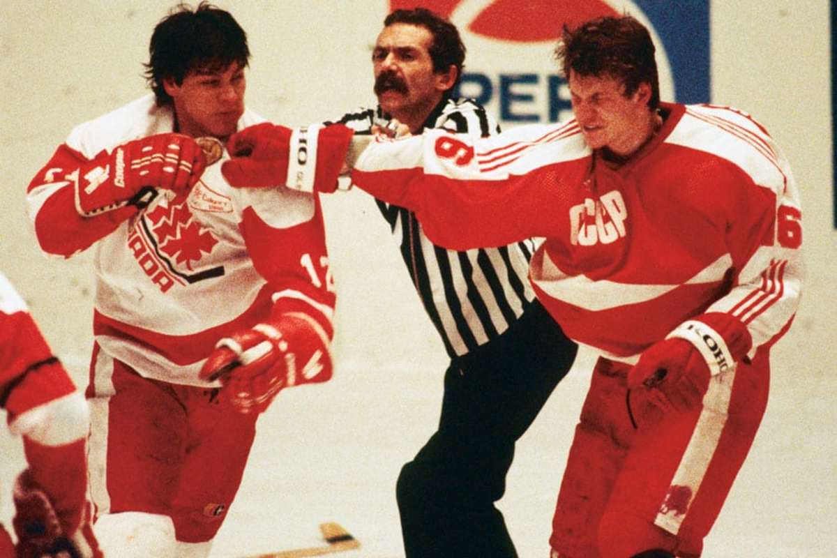 Watch BLHs Hockey Game of the Night “The Punch Up in Piestany” (Jan.4, 1987)